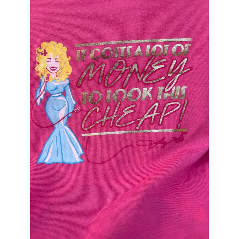 Set of 2 Doggy Dolly Parton Dog T-Shirts Size Small 10-15 Lbs Puppy Costume - Picture 2 of 9